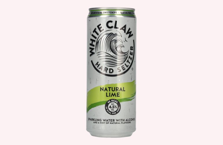 White Claw Hard Seltzer Natural Lime 4,5% Vol. 0,33l Dose