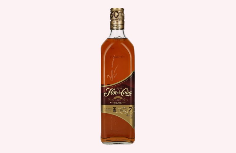 Flor de Caña 7 Years Old GRAN RESERVA Slow Aged Rum 40% Vol. 0,7l