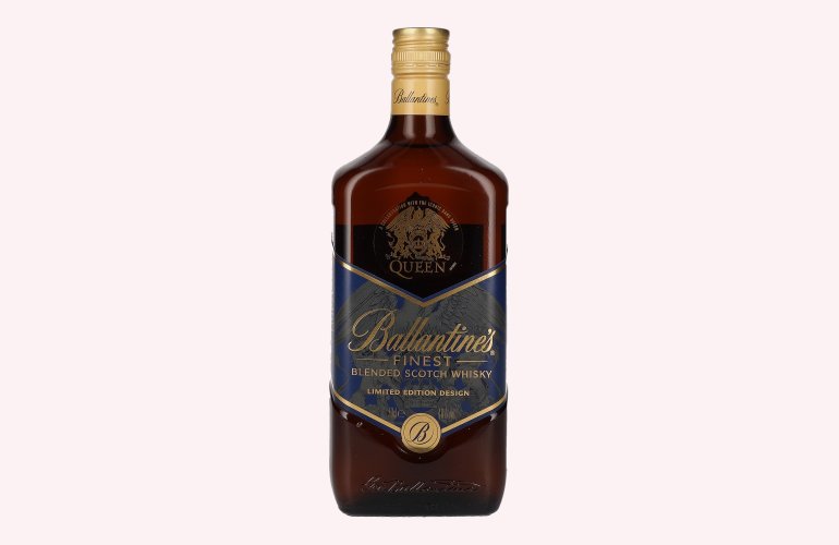 Ballantine's FINEST Blended Scotch Whisky QUEEN Limited Edition Design 40% Vol. 0,7l