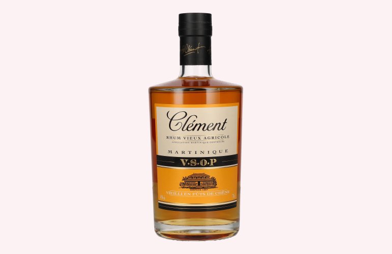 Clément Rhum Vieux Agricole V.S.O.P. VIEILLI EN FÛTS DE CHÊNE 40% Vol. 0,7l