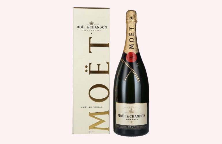 Moët & Chandon Champagne IMPÉRIAL Brut 12% Vol. 1,5l in geschenkverpakking