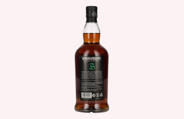 Springbank 15 Years Old Campbeltown Single Malt Scotch Whisky 46% Vol. 0,7l