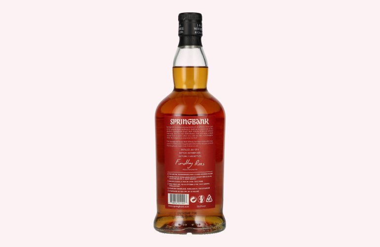 Springbank 10 Years Old Fino Cask Matured Campbeltown Single Malt Scotch Whisky 55% Vol. 0,7l