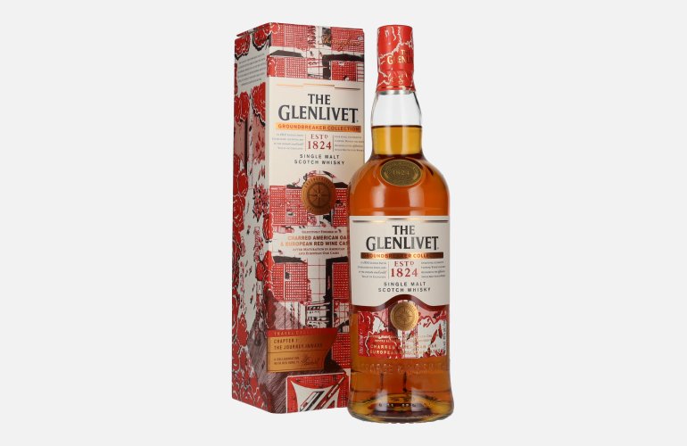 The Glenlivet GROUNDBREAKER COLLECTION Single Malt Whisky 40% Vol. 0,7l in geschenkverpakking