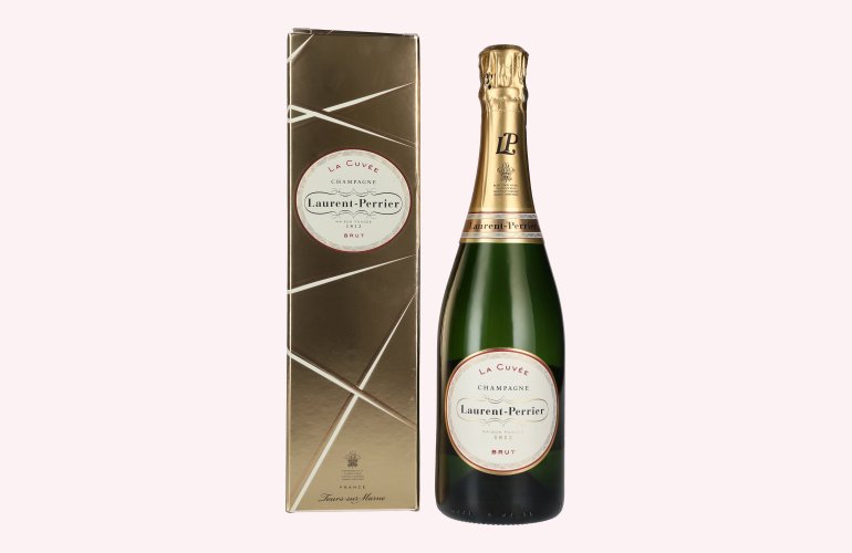 Laurent Perrier Champagne LA CUVÉE Brut 12% Vol. 0,75l en boîte cadeau