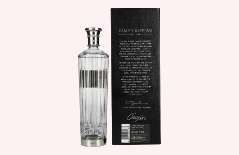 Chopin FAMILY RESERVE Extra Rare Young Potato Vodka 40% Vol. 0,7l in Giftbox