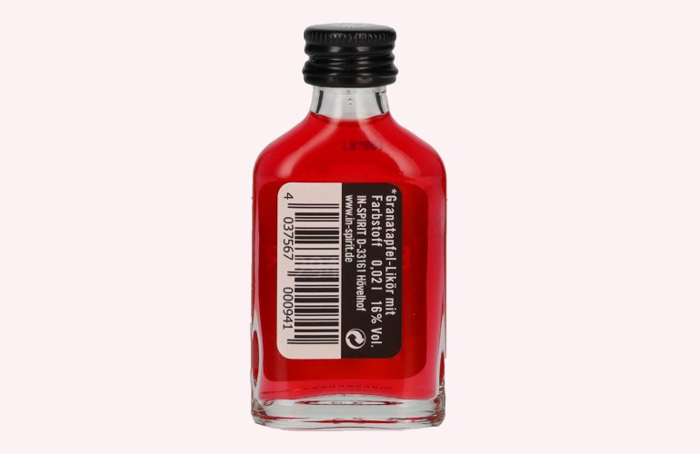 Bumsbar Der Partyshot Granatapfel-Likör 16% Vol. 0,02l