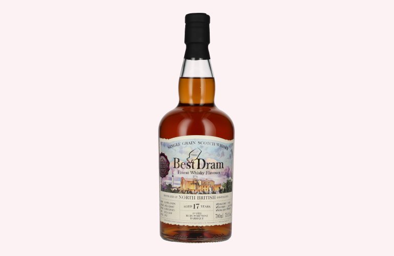 Best Dram 17 Years Old North British 1st Fill Ruby Port Barrique Single Malt #321349 2007 59,1% Vol. 0,7l