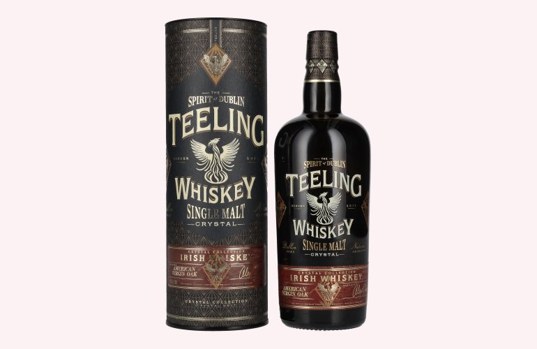 Teeling Whiskey SINGLE MALT CRYSTAL Irish Whiskey 46% Vol. 0,7l in Giftbox