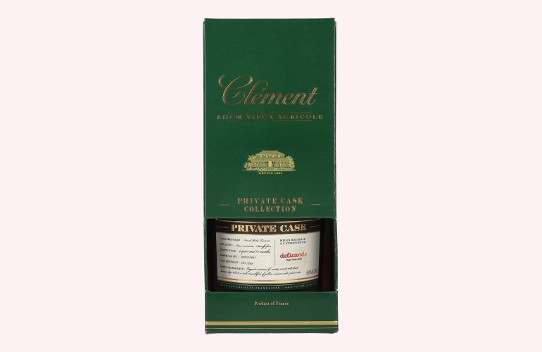 Clément Rhum Vieux Agricole PRIVATE CASK Pedro Ximénez by delicando 60,8% Vol. 0,7l in Geschenkbox