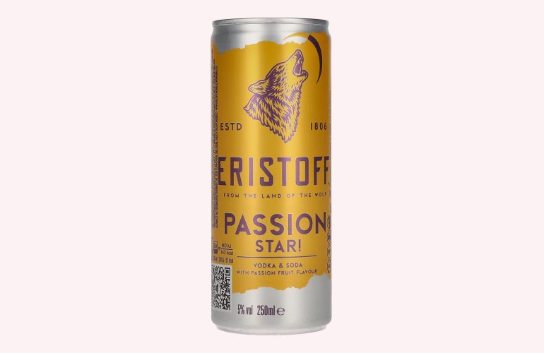 Eristoff Passion Star 5% Vol. 0,25l Dose