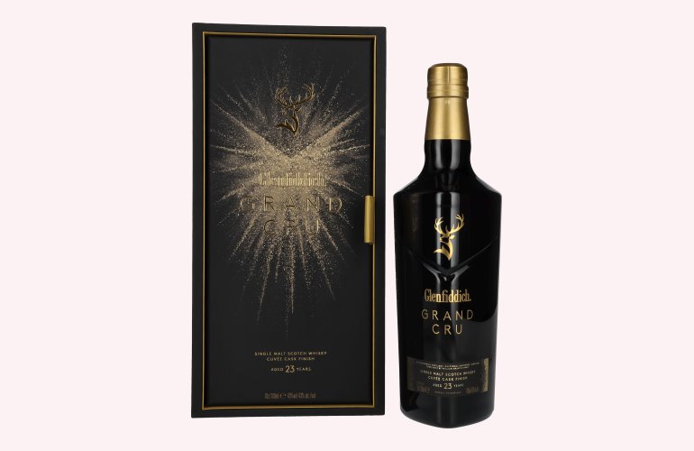 Glenfiddich 23 Years Old GRAND CRU Single Malt Scotch Whisky 43% Vol. 0,7l in Geschenkbox