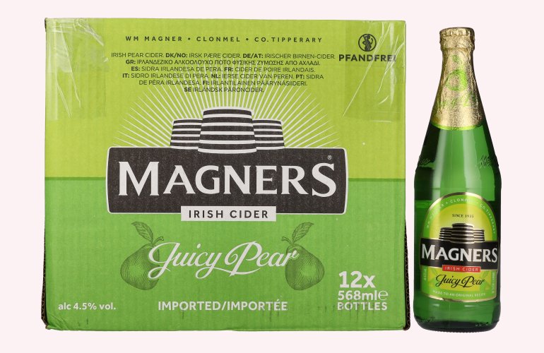 Magners Irish Cider PEAR 4,5% Vol. 12x0,568l