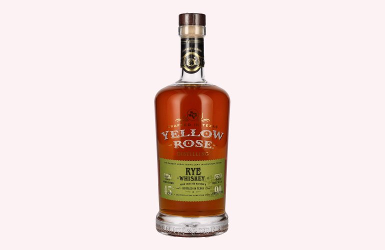 Yellow Rose RYE Whiskey 45% Vol. 0,7l