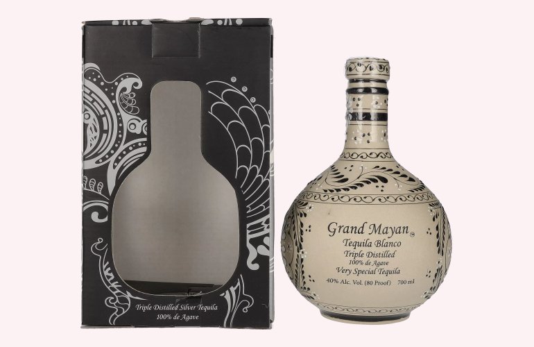 Grand Mayan SILVER Tequila 100% de Agave 40% Vol. 0,7l in Giftbox