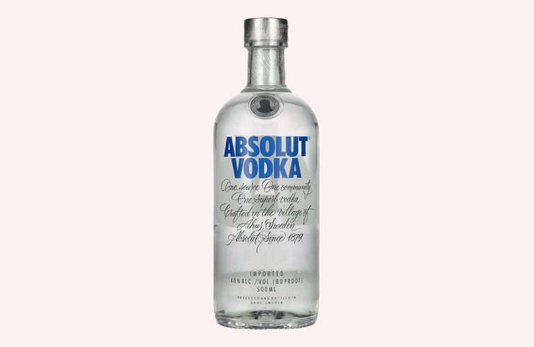 Absolut Vodka 40% Vol. 0,5l