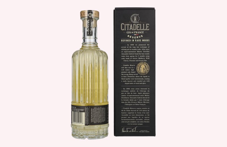 Citadelle Réserve Gin 2014 45,2% Vol. 0,7l in geschenkverpakking