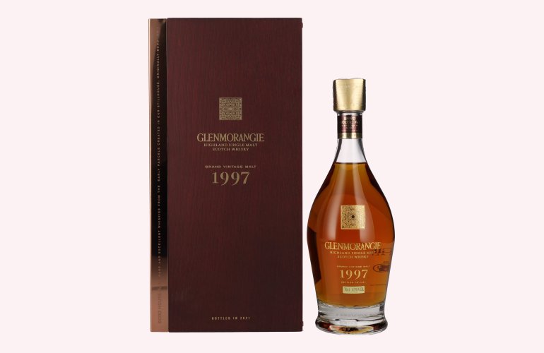 Glenmorangie GRAND VINTAGE MALT 1997 43% Vol. 0,7l in Holzkiste