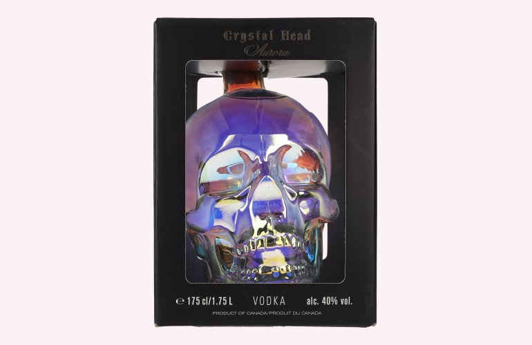 Crystal Head Vodka Aurora 40% Vol. 1,75l in Giftbox