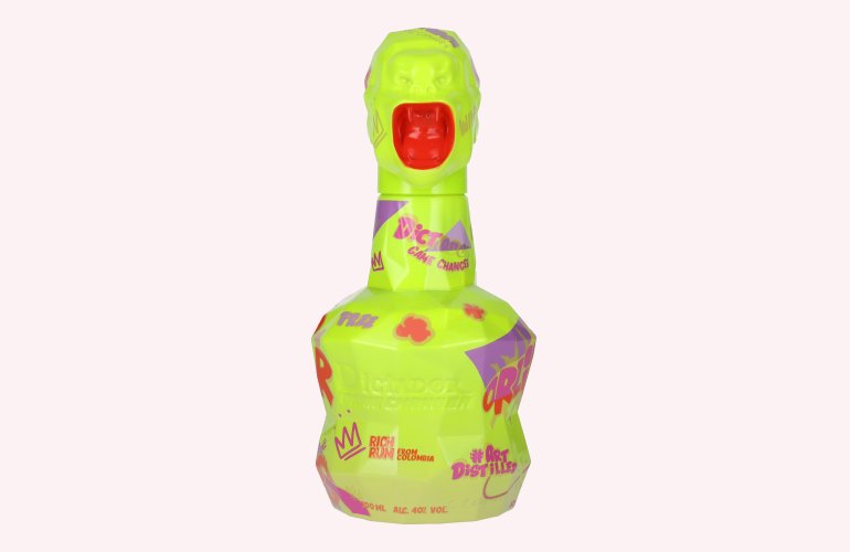 Dictador GAME CHANGER NEON & YELLOW Colombian Rum 40% Vol. 0,7l