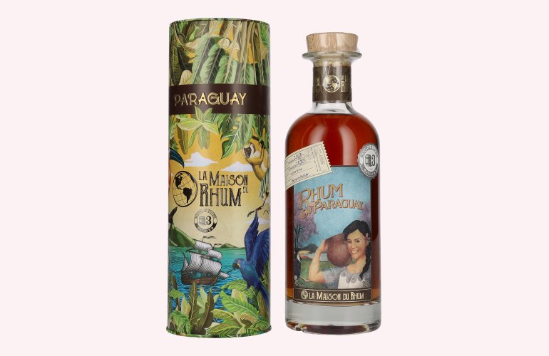 La Maison du Rhum PARAGUAY 2007/2020 Batch N° 3 45% Vol. 0,7l in Tinbox