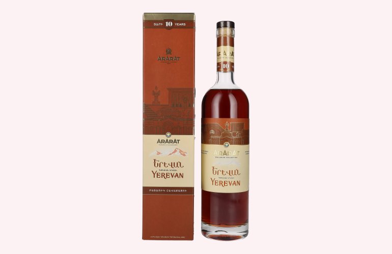 Ararat Yerevan 10 Years Old Exclusive Collection 57% Vol. 0,7l in Geschenkbox