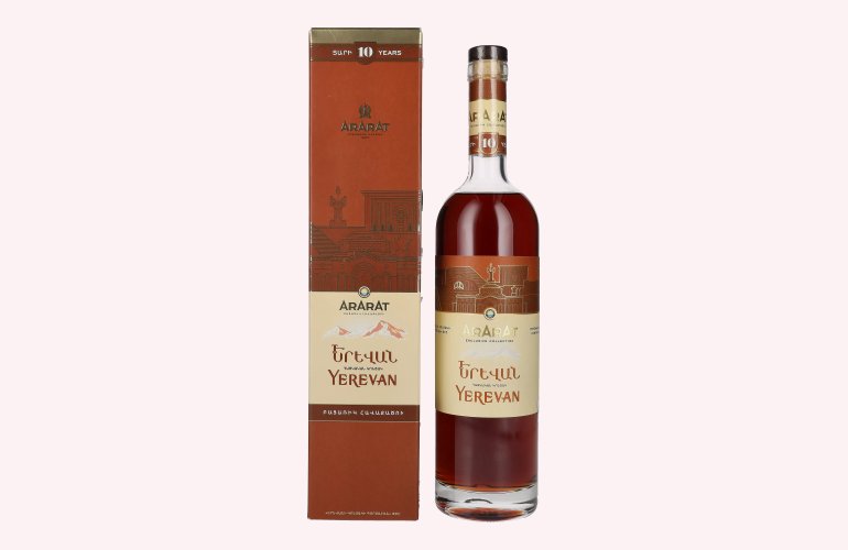 Ararat Yerevan 10 Years Old Exclusive Collection 57% Vol. 0,7l in Giftbox