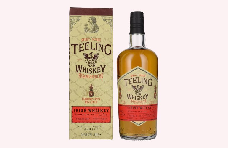 Teeling Whiskey PINEAPPLE Rum Cask Irish Whiskey 49,2% Vol. 0,7l in Geschenkbox