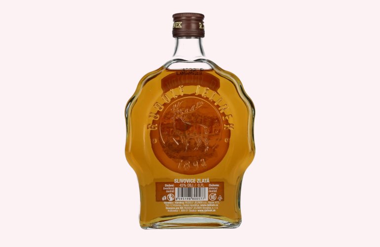 R. Jelínek Slivovice GOLD Plum 45% Vol. 0,7l