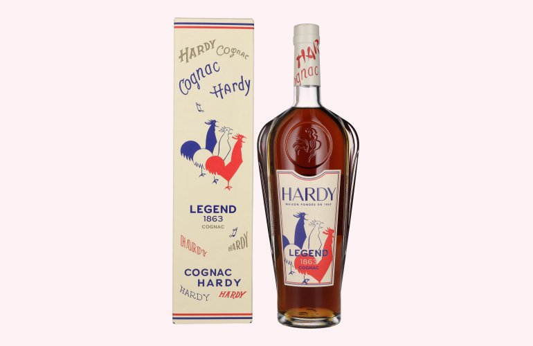 Hardy Cognac LEGEND 1863 40% Vol. 0,7l in Geschenkbox