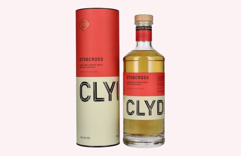 Clydeside STOBCROSS Lowland Single Malt 46% Vol. 0,7l in geschenkverpakking
