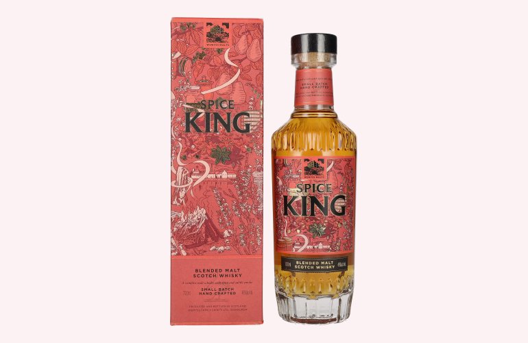 Wemyss Malts SPICE KING Blended Malt Scotch Whisky 2020 46% Vol. 0,7l in Geschenkbox