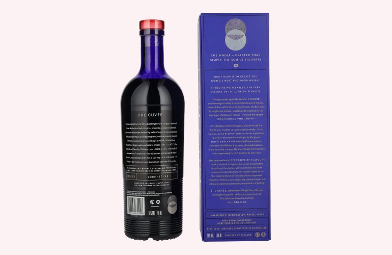Waterford THE CUVÉE Irish Single Malt Whisky 50% Vol. 0,7l in Giftbox