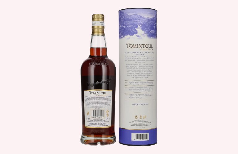 Tomintoul 14 Years Old PX SHERRY QUARTER CASK Finish 2009 46% Vol. 0,7l en boîte cadeau