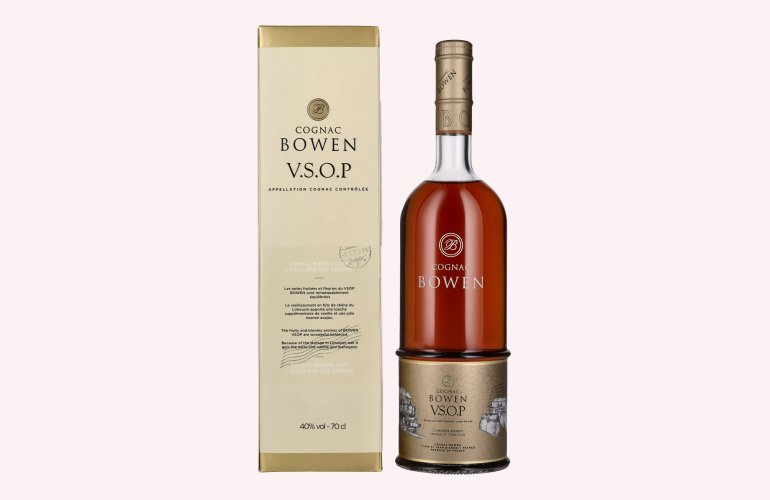 Cognac Bowen V.S.O.P. 40% Vol. 0,7l in Giftbox