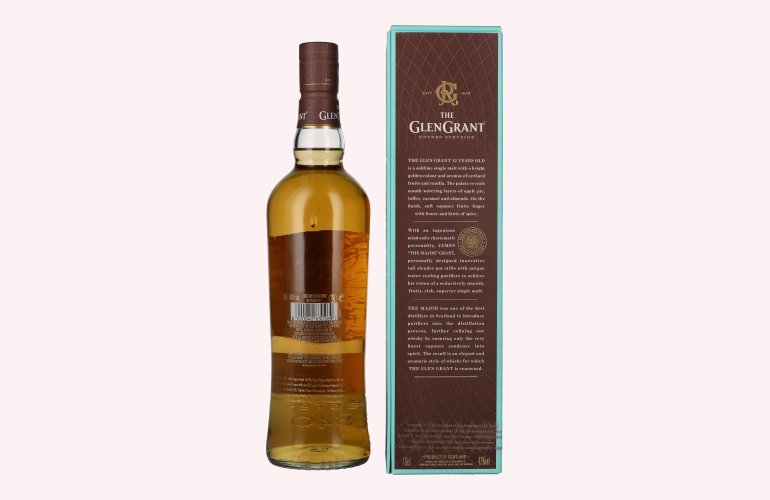 Glen Grant 12 Years Old Single Malt 43% Vol. 0,7l in Geschenkbox