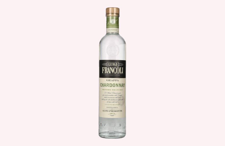 Luigi Francoli Grappa Chardonnay 41,5% Vol. 0,7l