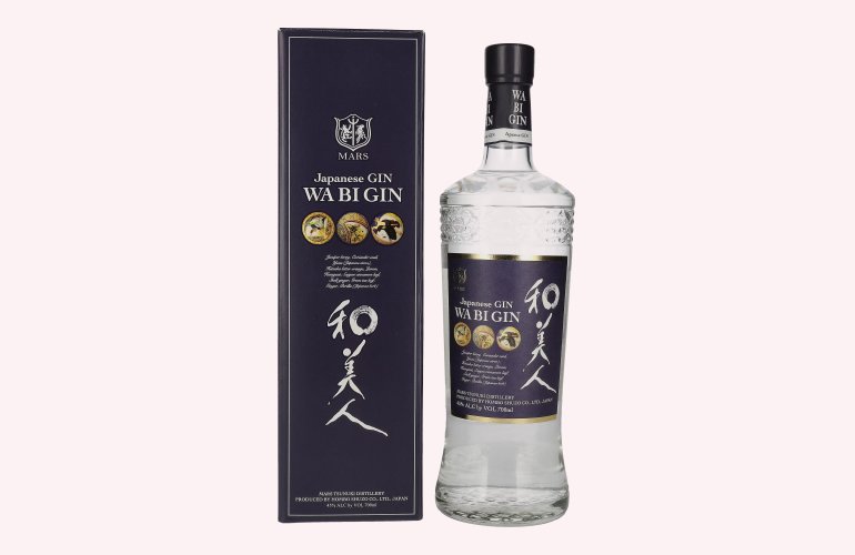 Mars Tsunuki Wa Bi Japanese Gin 45% Vol. 0,7l in Geschenkbox