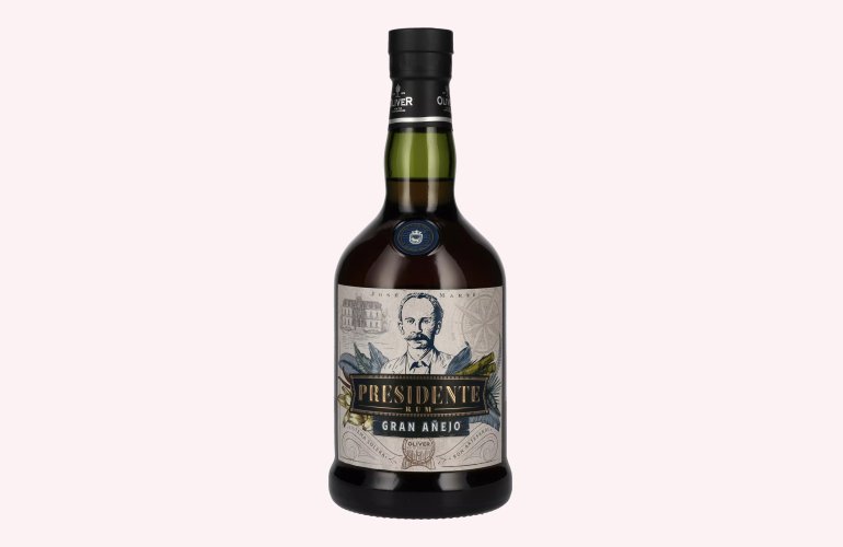 Presidente Marti Gran Añejo Ultra Premium Rum 40% Vol. 0,7l
