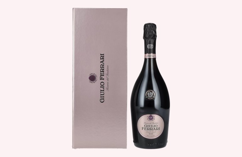 Ferrari GIULIO FERRARI ROSÉ Trento DOC 2008 12,5% Vol. 0,75l in Giftbox