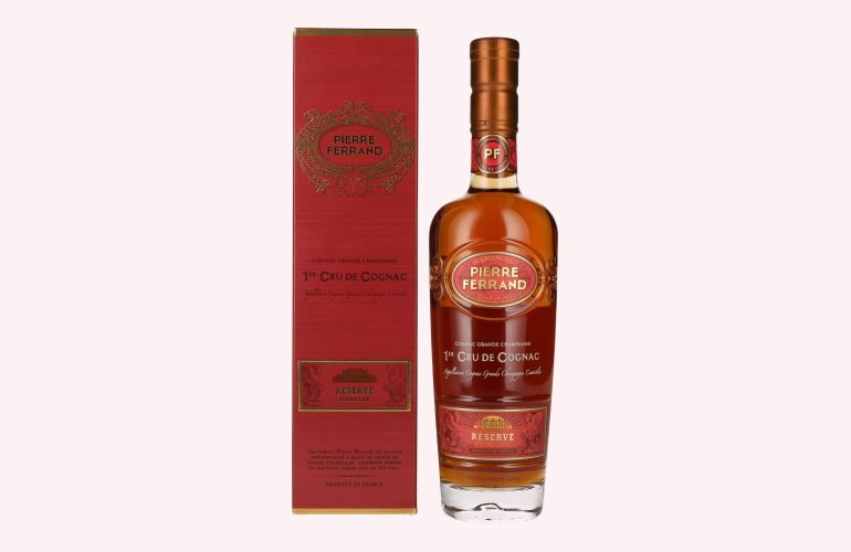 Pierre Ferrand RÉSERVE 1er Cru de Cognac DOUBLE CASK 42,3% Vol. 0,7l in Giftbox