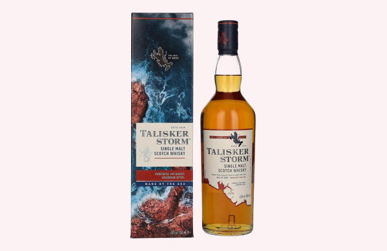 Talisker Storm Single Malt Scotch Whisky 45,8% Vol. 0,7l in Geschenkbox