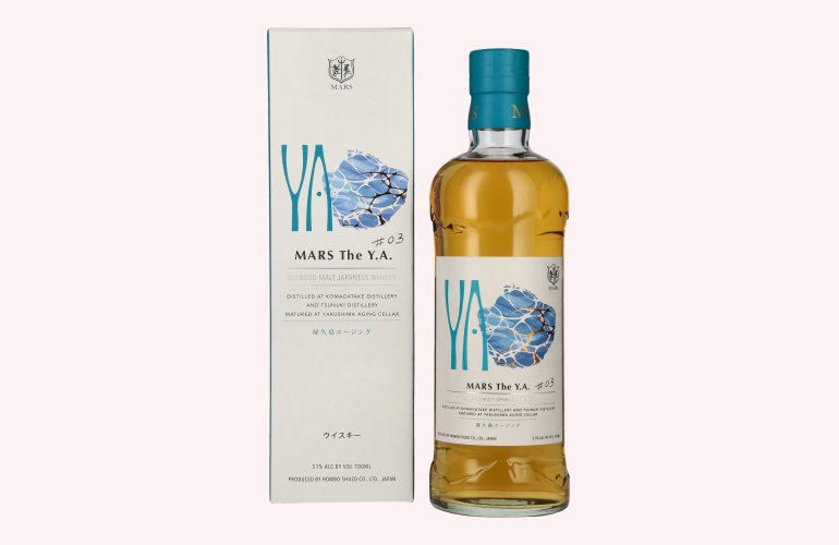 Mars The Y.A. Blended Malt Japanese Whisky # 03 51% Vol. 0,7l in geschenkverpakking