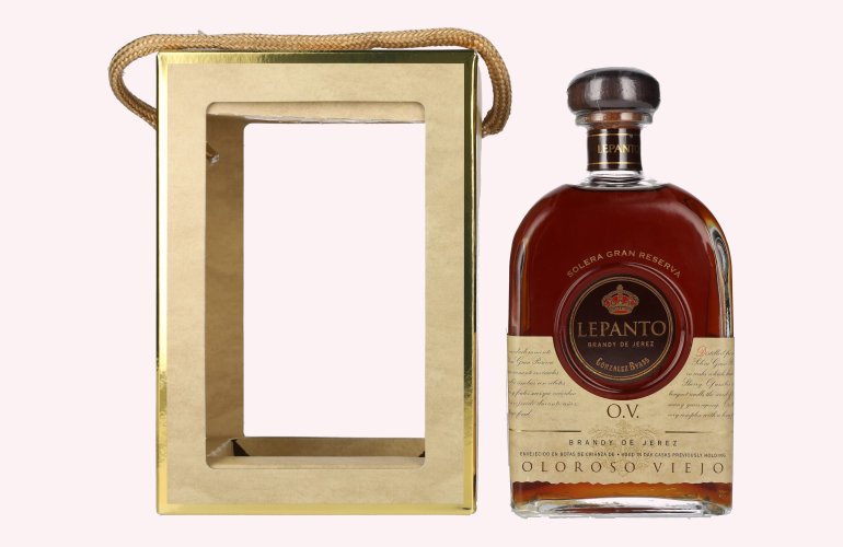 Lepanto O.V. Solera Gran Reserva Brandy de Jerez 36% Vol. 0,7l in Geschenkbox