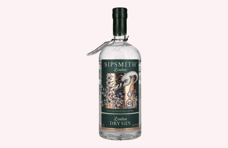 Sipsmith London Dry Gin 44,1% Vol. 1l