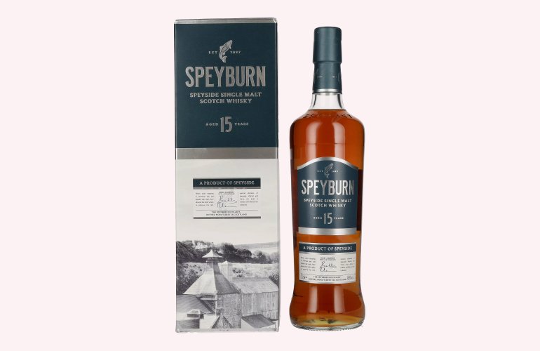 Speyburn 15 Years Old Speyside Single Malt Scotch Whisky 46% Vol. 0,7l in Giftbox