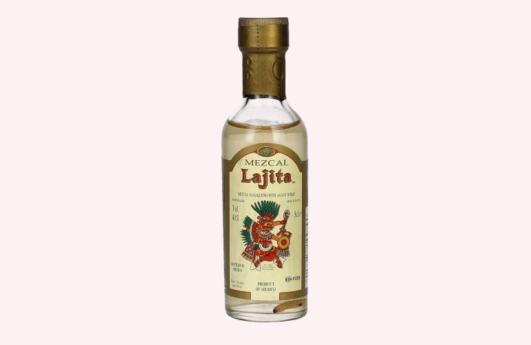 Lajita Mezcal Oaxaqueño with Agave Worm 40% Vol. 0,05l