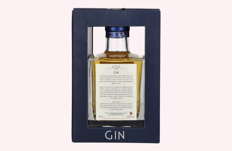 Martin Miller's 9 Moons Solera Reserve Barrel Aged Gin 40% Vol. 0,35l in Geschenkbox