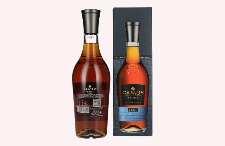 Camus VSOP Intensely Aromatic Cognac 40% Vol. 0,7l in geschenkverpakking