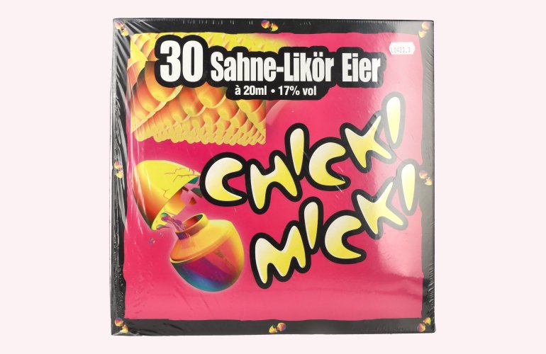 Chicki Micki Sahne-Likör Eier 17% Vol. 30x0,02l PET